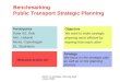 Benchmarking Public Transport Strategic Planning