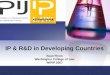 IP & R&D in Developing Countries