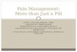 Pain Management: More than Just a Pill