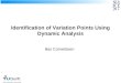 Identification of Variation Points Using Dynamic Analysis
