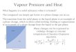 Vapour Pressure and Heat