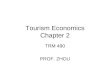 Tourism Economics Chapter 2