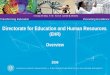 Directorate for Education and Human Resources (EHR) Overview