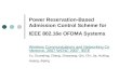 Power Reservation-Based Admission Control Scheme for IEEE 802.16e OFDMA Systems