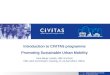 THE CIVITAS INITIATIVE IS CO-FINANCED BY THE EUROPEAN UNION