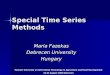 Special Time Series Methods