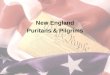 New England Puritans & Pilgrims