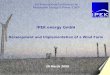 IPEK energy GmbH Development and Implementation of a Wind Farm