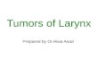 Tumors of Larynx