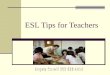 ESL Tips for Teachers