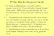Water Rocket Requirements