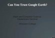 Can You Trust Google Earth?