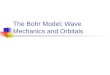 The Bohr Model; Wave Mechanics and Orbitals
