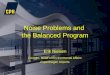 Noise Problems and  the Balanced Program