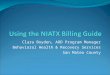 Using the NIATX Billing Guide