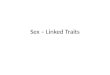 Sex – Linked Traits