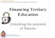 Financing Tertiary Education Unlocking the potential of Nations