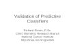 Validation of Predictive Classifiers
