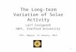 The Long-term Variation of Solar Activity