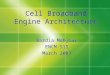 Cell Broadband Engine Architecture