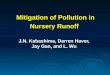 Mitigation of Pollution in Nursery Runoff