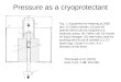 Pressure as a cryoprotectant