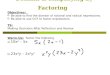 Domain & Simplifying by Factoring