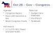 Oct 28 –  Gov  – Congress
