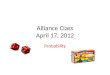 Alliance Class April 17, 2012