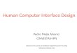 Human Computer Interface Design