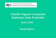 Volatile Organic Compound Emissions from Pesticides