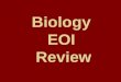 Biology  EOI  Review