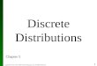 Discrete Distributions Chapter 5