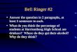Bell Ringer #2