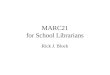 MARC21 for School Librarians