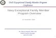 DoD Exceptional Family Member Program Conference