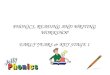 PHONICS, READING AND WRITING WORKSHOP EARLY YEARS & KEY STAGE 1