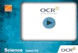 OCR Cambridge National in Science (Level 1 / 2)