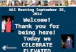 A&S Meeting September 26, 2014