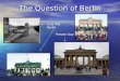 The Question of Berlin