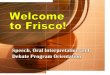 Welcome  to Frisco!