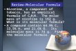 Review-Molecular Formula