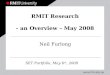 RMIT Research - an Overview – May 2008