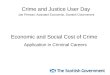 Economic and Social Cost of Crime