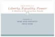 John M. Murrin, et al. Liberty, Equality, Power A History of the American People