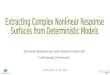 Extracting Complex Nonlinear Response Surfaces from Deterministic Models