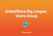 GlobalWare Big League  Users Group
