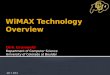 WiMAX Technology Overview