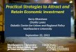 Practical Strategies to Attract and Retain Economic Investment Barry Bluestone Charlie Lyons