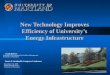 New Technology Improves Efficiency of University’s Energy Infrastructure